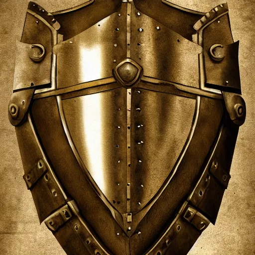 Image similar to medieval armor, digital art, 4 k, fantasy,