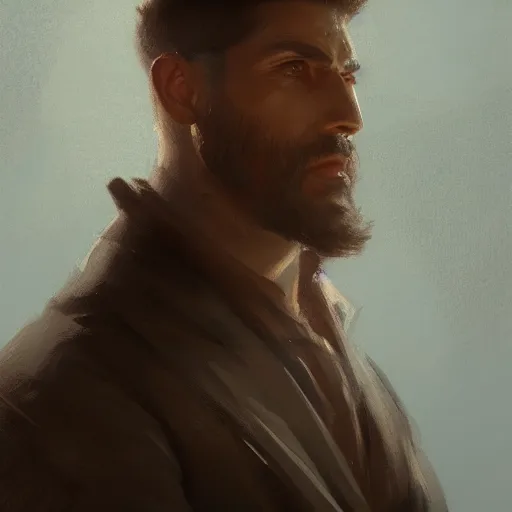 Prompt: portrait of Henry Cejudo, art by greg rutkowski, matte painting, trending on artstation