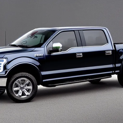 Image similar to a Ford F150 , in the style of a Renault car