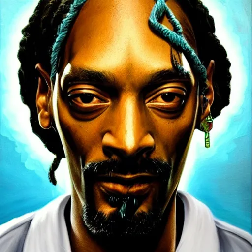 Prompt: a portrait of snoop dogg, insanely detailed, epic lighting, oil painting
