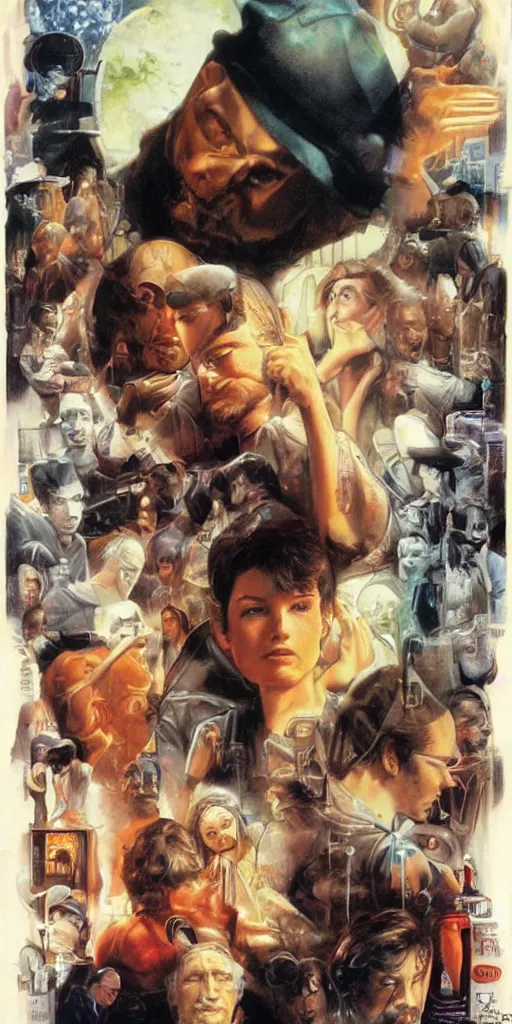 Image similar to by drew struzan