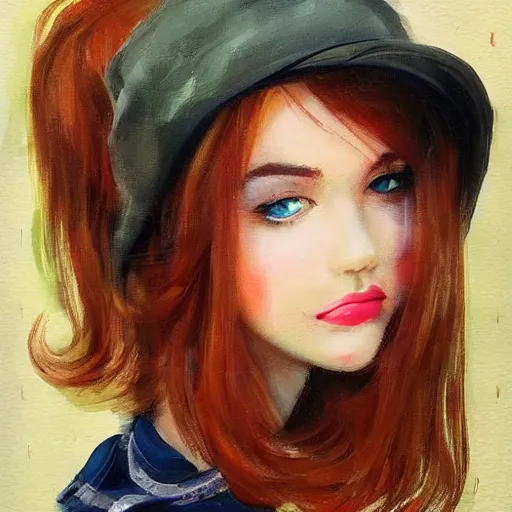 Image similar to beautiful girl in style of don seegmiller, high realistic,