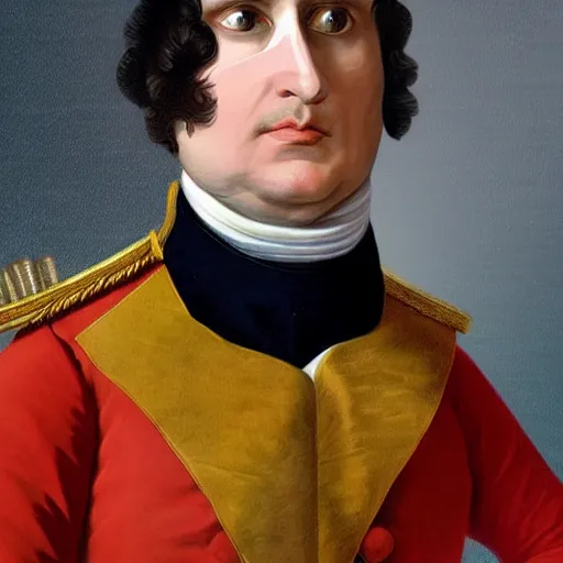 Prompt: Napoleon Bonaparte in 2020, politician, press photography, photorealistic