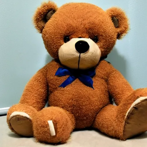 Image similar to a teddy bear in hospice