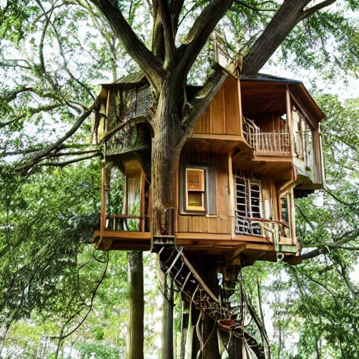 Image similar to treehouse