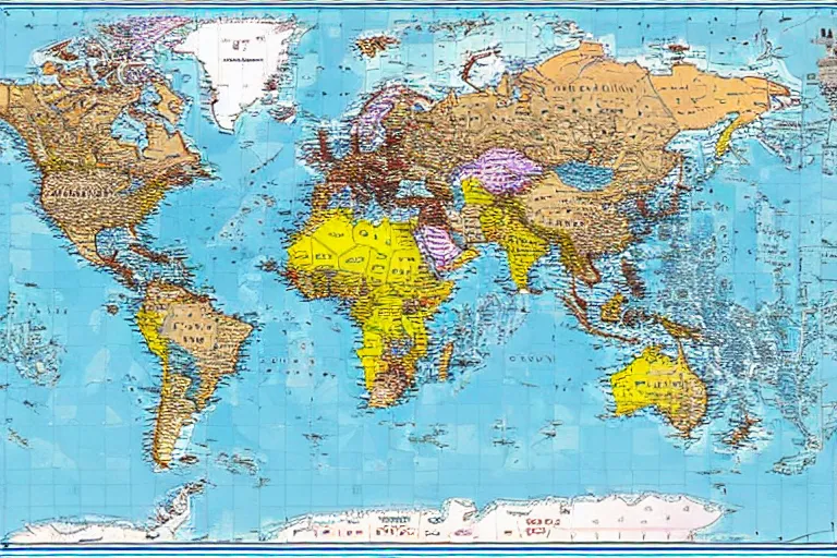 Image similar to accurate world map