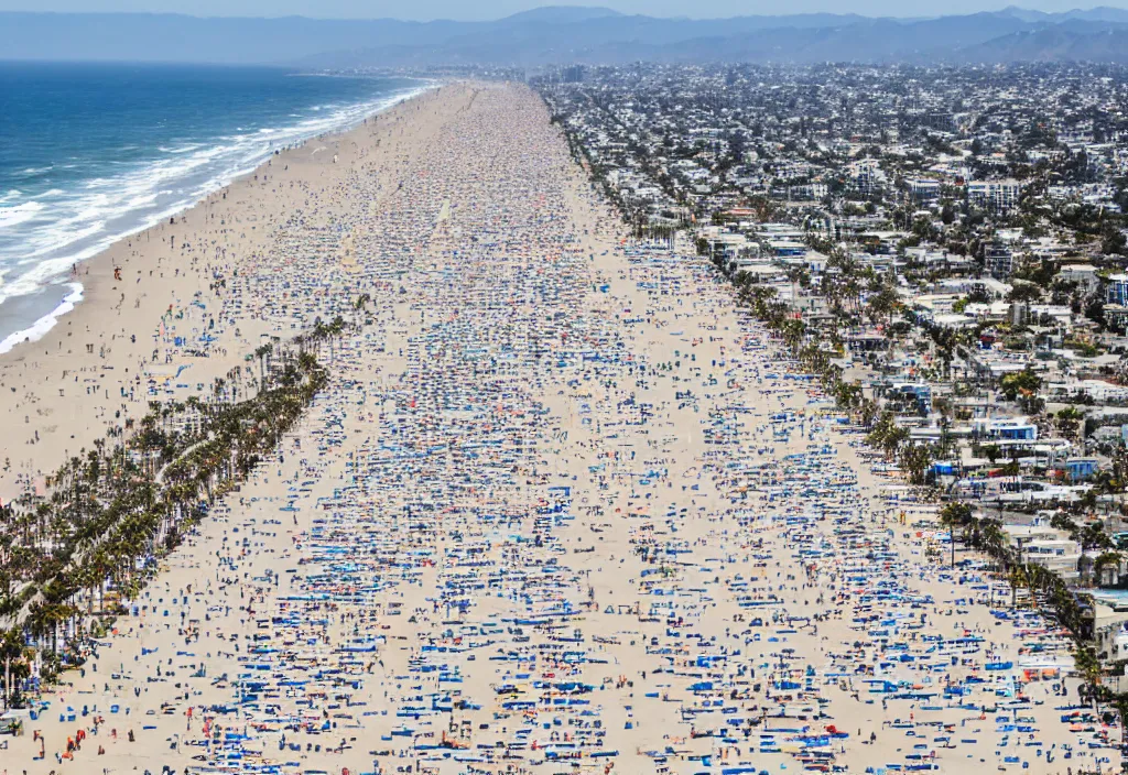 Image similar to santa monica beach