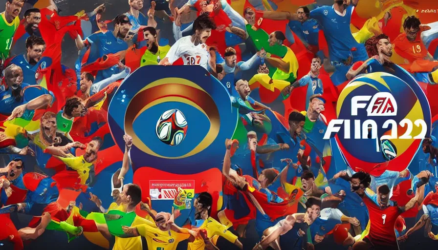 Image similar to fifa world cup 2 0 3 0 logo concept, hyperdetailed, artstation, cgsociety, 8 k