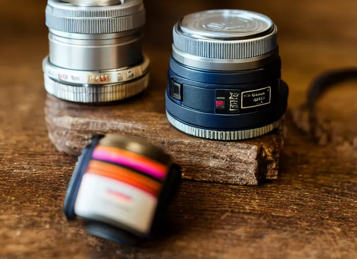 Image similar to dslr photograph of a jar filled with lord of the rings, 8 5 mm f 1. 8