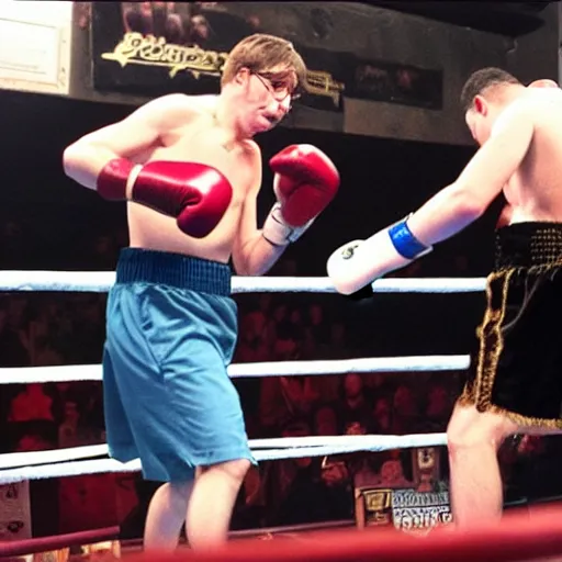 Image similar to harry potter gets into a boxing match at the pub