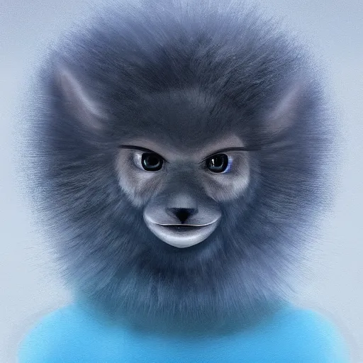 Prompt: portrait of a cute fluffy hybrid alien animal detailed painting 4 k