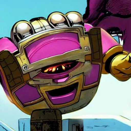 Prompt: modok in the mcu