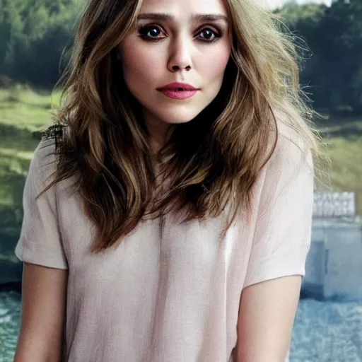 Image similar to elizabeth olsen mixed with keira knightley