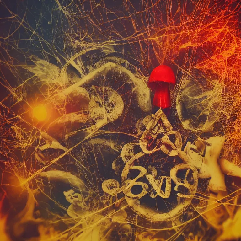 Image similar to double exposure of dally life, symbols of live, explosion, love is the most relevant theme, love is infinity, love is begin of all, 8 k resolution, artistic mode, artistic, trending on instagram, long exposure, love art, serious, fantasy and dreams vibes, mushrooms style and macro style