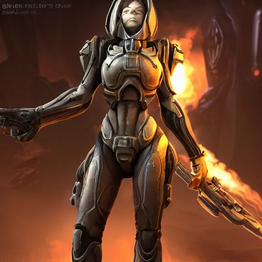 Prompt: full body shot of 2B in the Starcraft 2 universe, highly-detailed