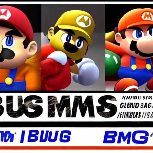 Image similar to Biggie Smals in smash bros