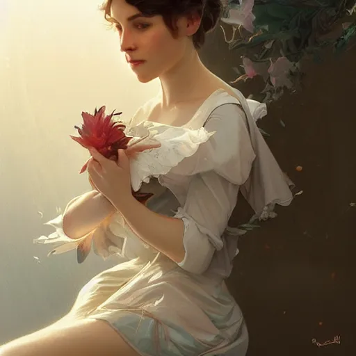 Image similar to Sanna Marin. Elegant, intricate, digital painting, artstation, concept art, smooth, sharp focus, illustration, art by artgerm and greg rutkowski and alphonse mucha