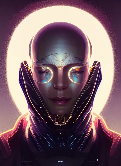 Prompt: symmetry!! portrait of old wizard, sci - fi, tech wear, glowing lights!! intricate, elegant, highly detailed, digital painting, artstation, concept art, smooth, sharp focus, illustration, art by artgerm and greg rutkowski and alphonse mucha