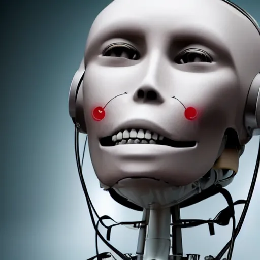 Prompt: will ai eventually kill humans? frown if no, smile if yes