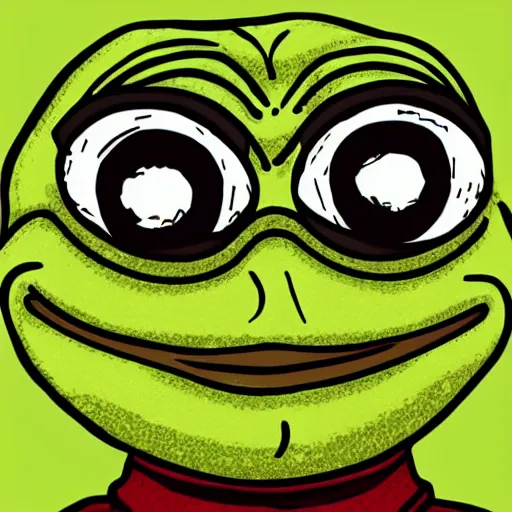 Prompt: Pepe the frog