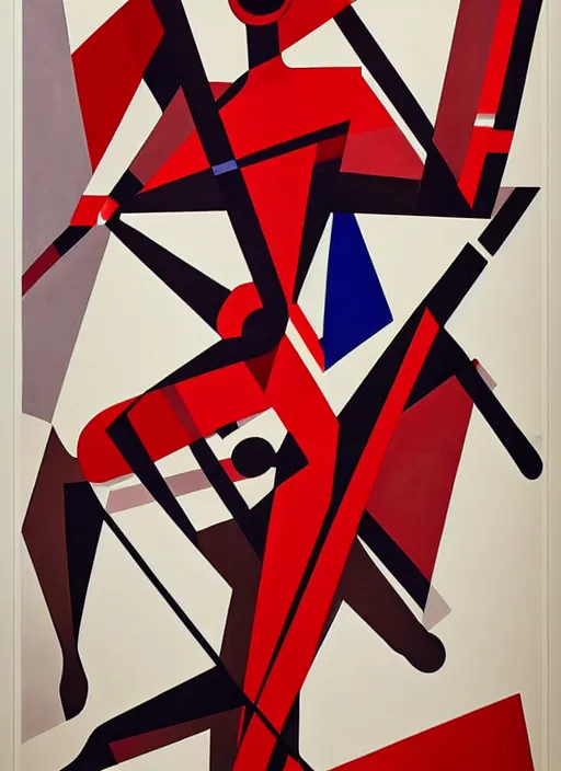 Image similar to ( constructivism monumental dynamic graphic ) super flat style figurative detailed portrait by avant garde painter and leon bakst, illusion surreal art, highly conceptual figurative art, intricate detailed illustration drawing, controversial poster art, geometrical drawings, no blur