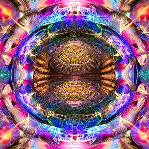 Image similar to mushroom temple, symmetrical, hannah faith yata, torus energy, salvia droid, ben ridgway