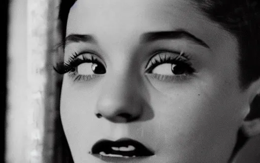 Image similar to photo of Ariana Grande in the depression-era, photorealism by of Dorothea Lange