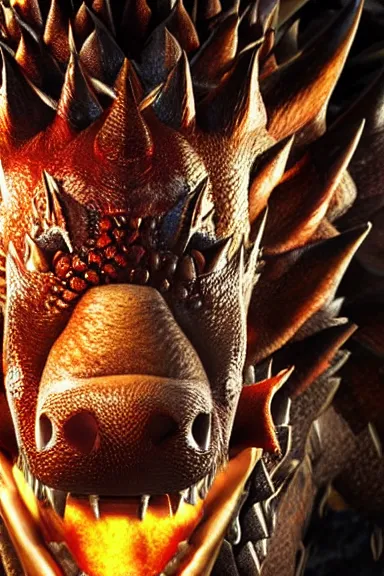 Image similar to very very intricate photorealistic photo of bowser in an episode of game of thrones, photo is in focus with detailed atmospheric lighting, award - winning details