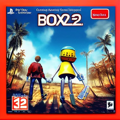 Image similar to box art for a playstation 2 game