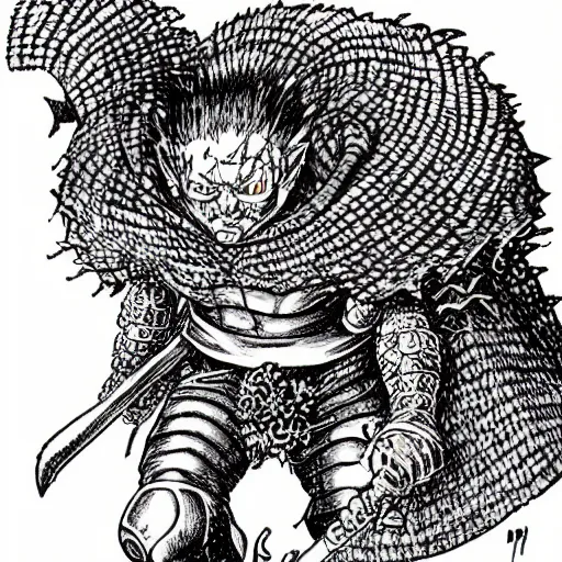 Image similar to Puck by Kentaro Miura