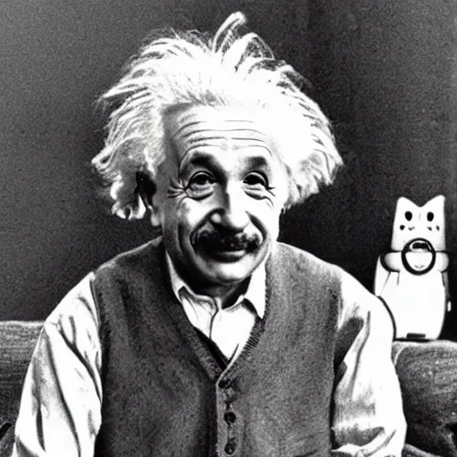 Prompt: Einstein as an anime character by ghibli