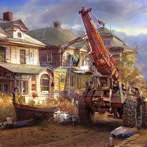 Image similar to by James Gurney