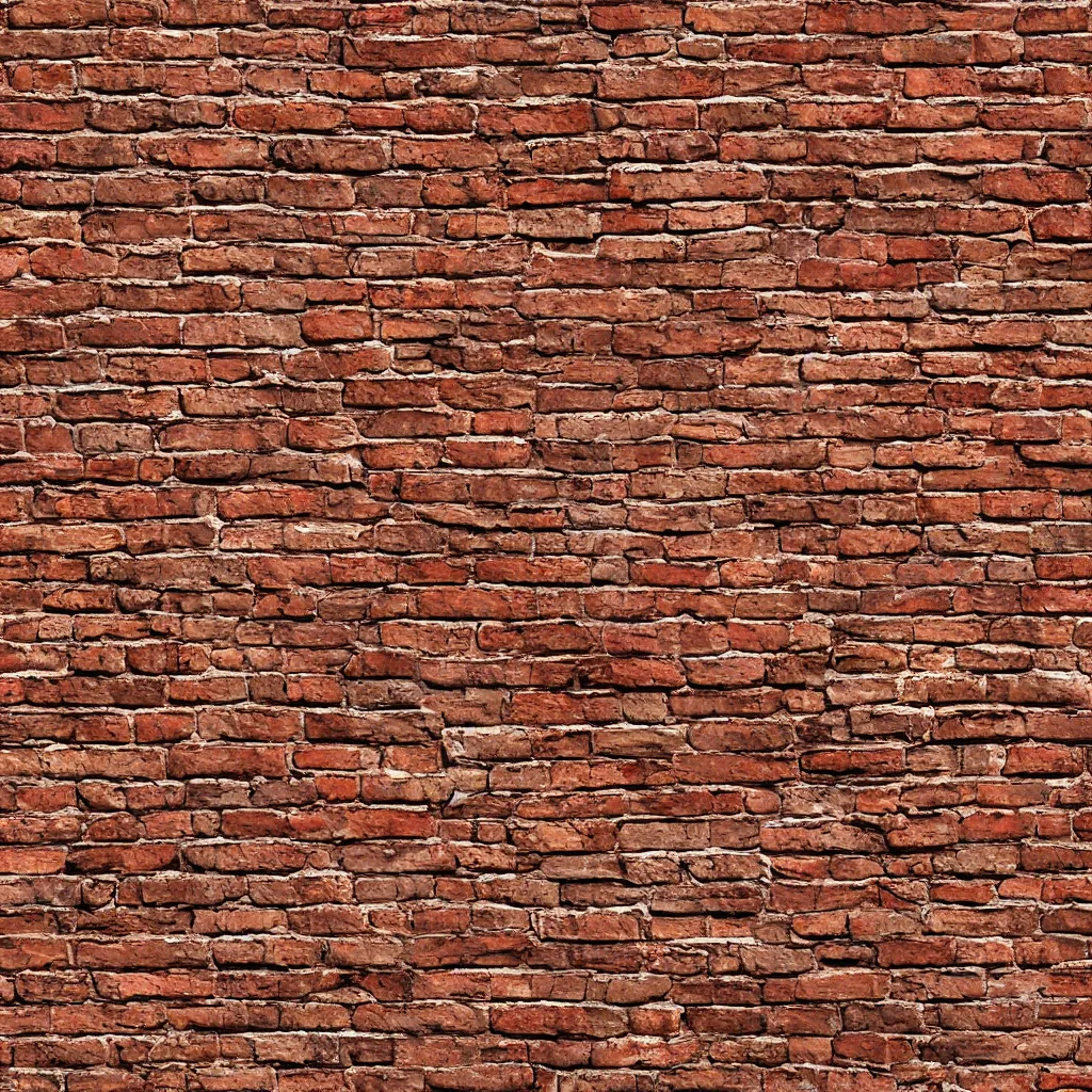 Prompt: Brick wall texture, HD, Seamless, PBR, textures.com