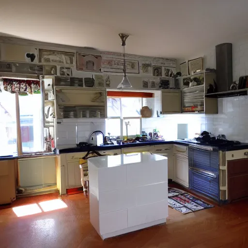 Image similar to the disturbing new kitchen of my mother