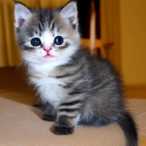 Image similar to fat baby kitten