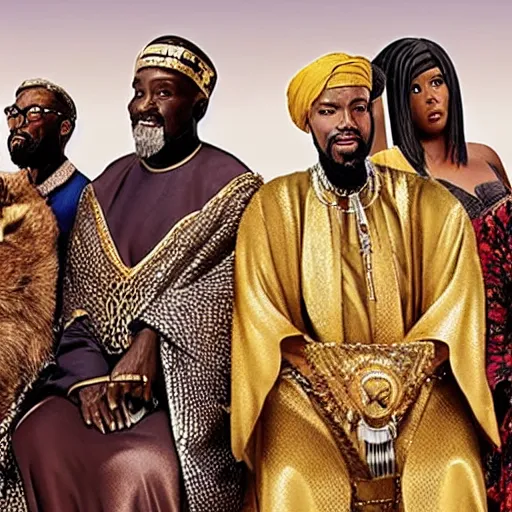 Prompt: Mansa Musa in Schitt’s Creek