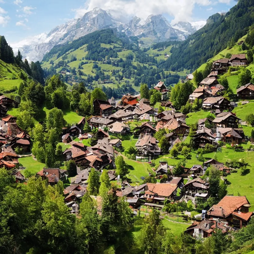 Image similar to switzerland beautiful landscale