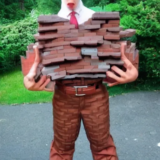 Image similar to brick cosplay