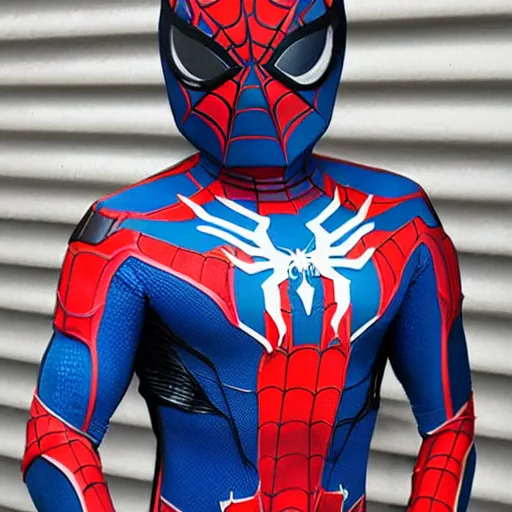 Prompt: spider - man mech suit