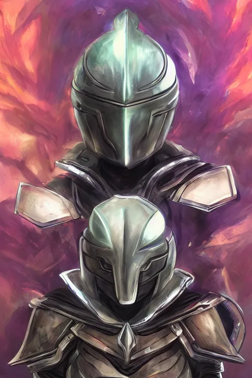 Image similar to helmet armor guardian destiny in witch queen illumination ray tracing hdr fanart arstation by sung choi robot ninja mask and eric pfeiffer and gabriel garza and casper konefal