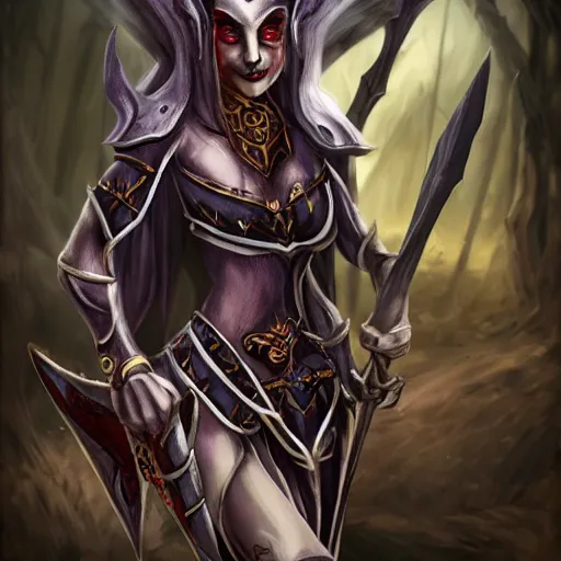 Prompt: dark elf