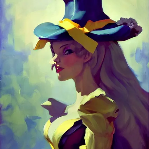 greg manchess portrait painting of alice in wonderland | Stable ...