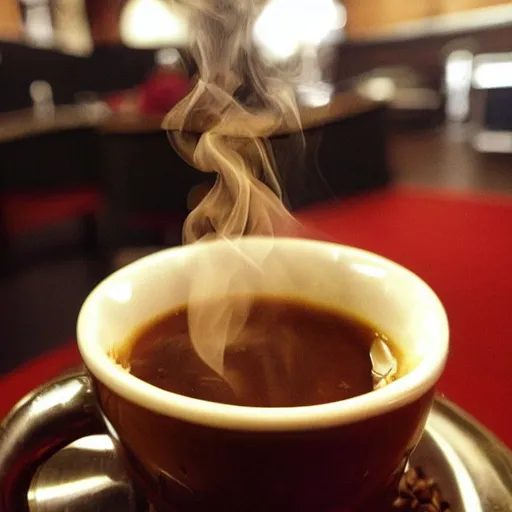 Image similar to hookah with coffee in the coffeehouse