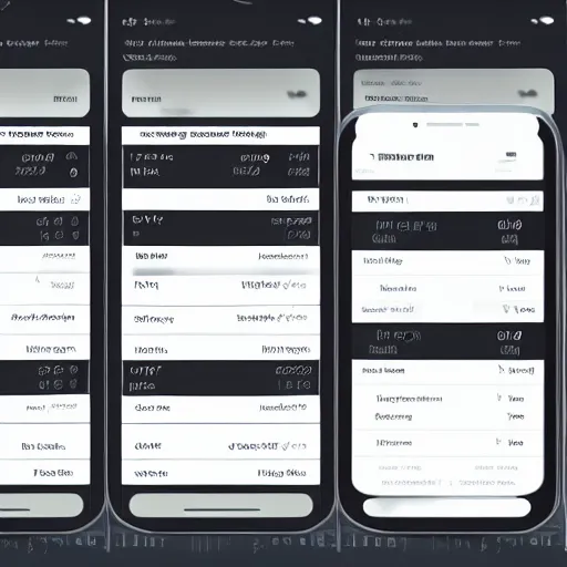 Image similar to high fidelity mockup designs for a stock trading mobile app