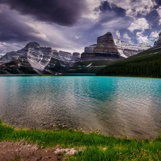 Image similar to Beautiful Alberta lake image UHD 4K