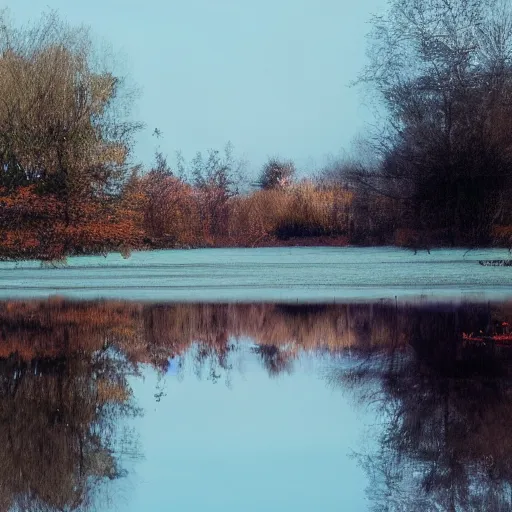 Image similar to despite everything, it's still you, mirror. reflection, water