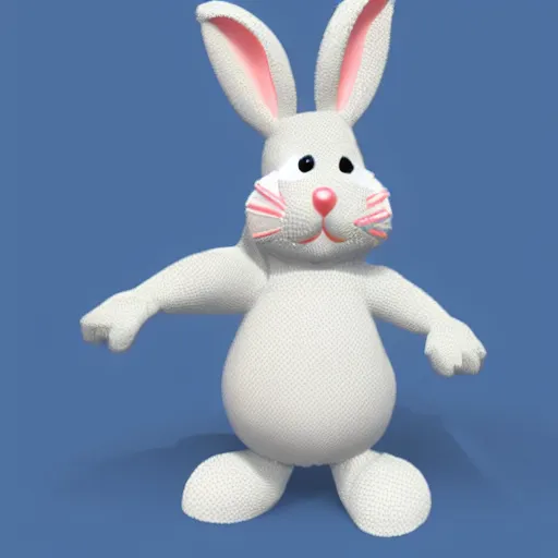 Image similar to siggraph stanford bunny mesh