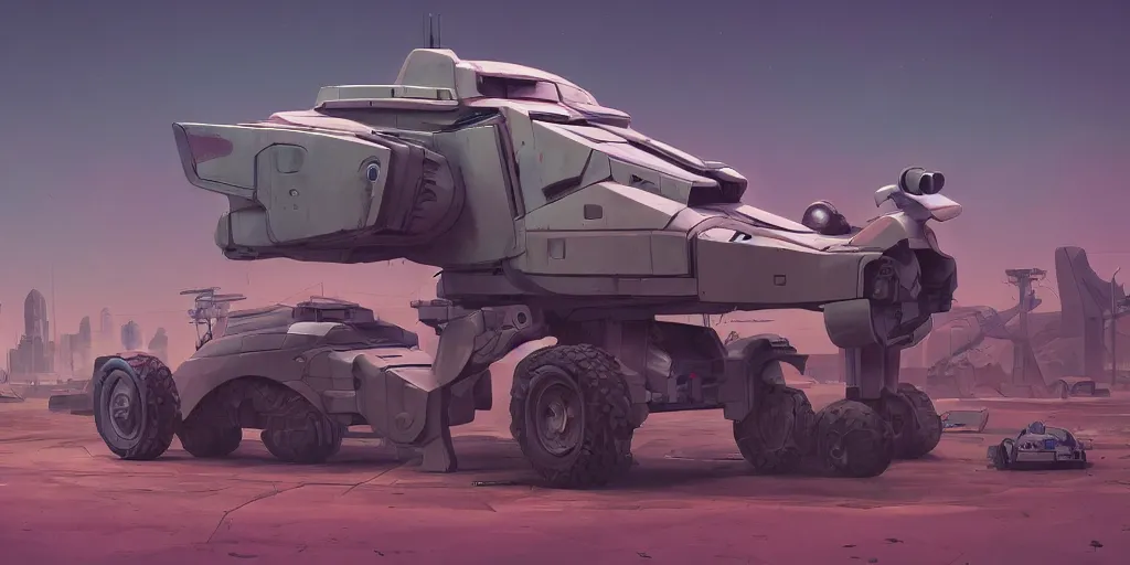 Image similar to Hard Surface Shape Form Exploration, Detailed, 8k, sci-fi, pastel colors, props, panel, concept, simon stalenhag ,syd mead, vehicle, speeder, parts,modular, insane detail