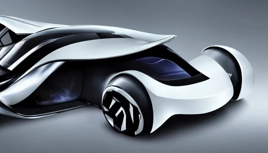 Prompt: a futuristic car design
