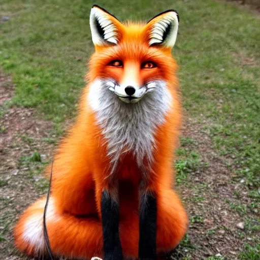 Image similar to female humanoid fox